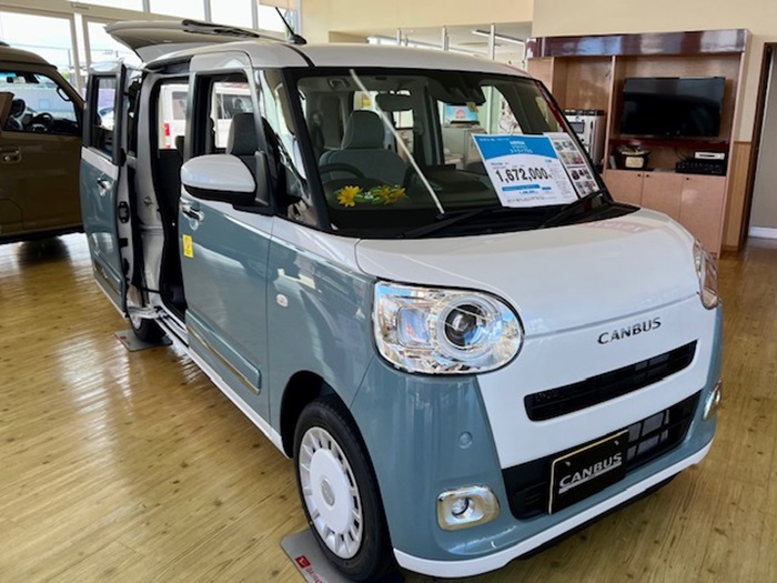 新型ムーヴキャンバス | ダイハツ東京